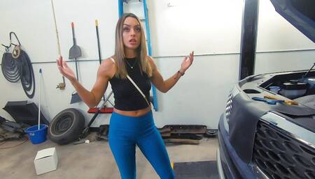 Jaimie Vine cheats on her husband to get her car back - BangRoadsideXxx