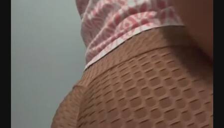 Workout tights farting