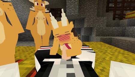 4 HOT KOBOLDS FROM MINECRAFT SEX MOD CORNERED ME AND MY CAMERAMAN FOR SOME HOT SE*X