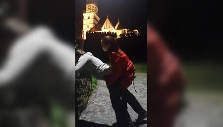 Faggot asshole slave training in the city center. Full clip on my Onlyfans (link in bio)