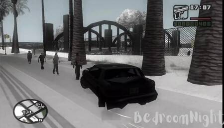 Fucking Santa Claus at Christmas in the middle of the Snow - Gta sa