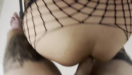 I made a huge hole in the ass of a Japanese policewoman and filled the entire anal with sperm