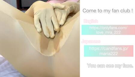 Masturbation with zentai