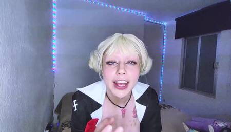 ༄ ↶ೃ✧ Junko Enoshima drools and offers you JOI ????????˚. ❃ ↷