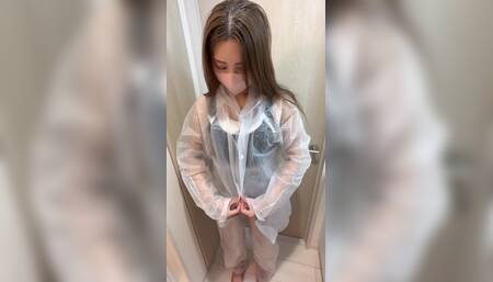 raincoat rubber gloves handjob Heart