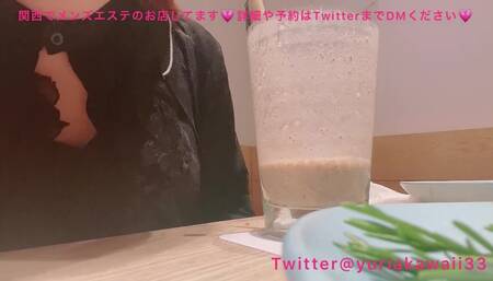 現在モデル????お散歩→カフェ→デパートのトイレでおしっこ ただそれだけの動画です。