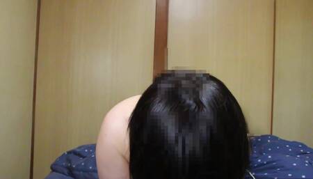 【ビッチ】【淫語＆フェラ】セフレの自宅で撮った淫語＆フェラシーン【撮影日：2021年5月4日】（ファイルNo.【02】- (01)）