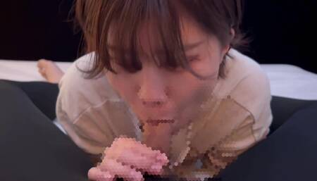 She is excited by the smell of his cock, and she gives him a nose job and a throat ring tightening b