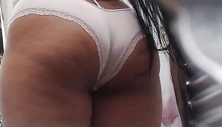 Camera Taps In Beach Dressing Room To Sexy Latina(GIRL IN THONGS)