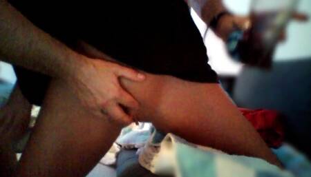 Nach der Geburtstagsparty die BFF meiner Frau gefingert.....