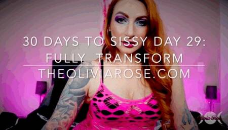 30 Days To Sissy Day 29: Fully Transform (WMV 1080p)