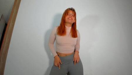 Worship my ass in yoga pants