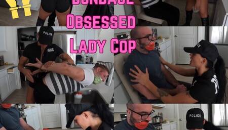 Lady Cop Double Male Bondage Domination