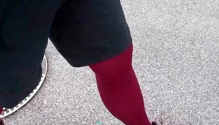 Man in pantyhose