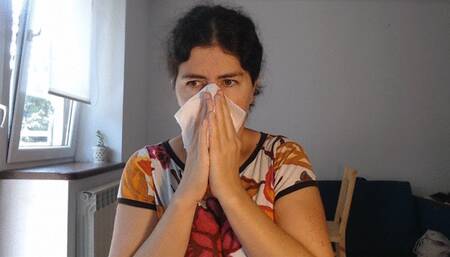 Short time nose blowing