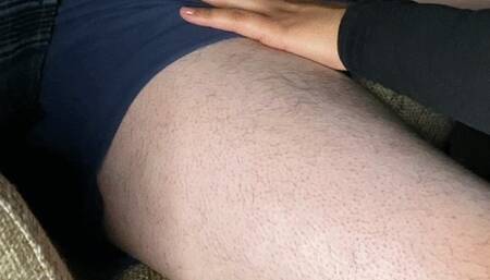 Hard BALLBUSTING Footjob!