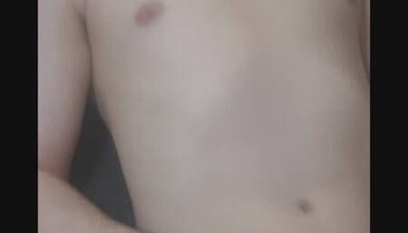 Pumping my penis and teasing myself