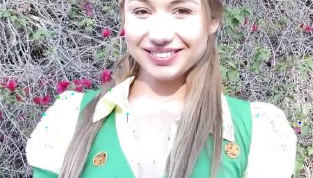 Blonde Cutie Tailor Sands Is Being Picked up From the Street and Fucked in the Creamy Pussy