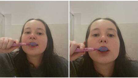 Brushing My Teeth Before Bed