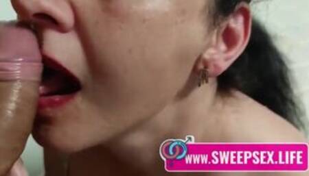 Hot babe gets hard dick