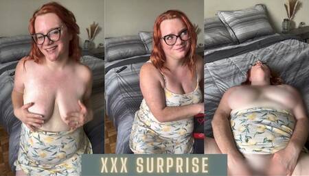 Redhead BBW Milf Big Boobs Laura Leslie Opens Surprise Bag and Fucks Fat Pussy with New Toys - Toy Review