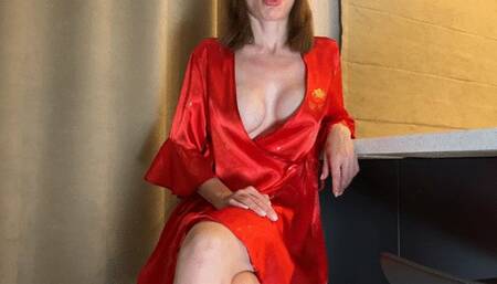 Only when my feet are in your mouth can you jerk off