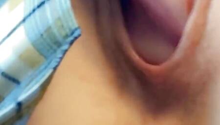 Cock Stretches Petite Pussy Under Skirt - Dirty Fantasy Stepdad