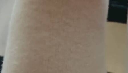 Used stocking and lots of tickling