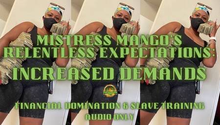 Mistress Mango's Relentless Expectations: Increased Demands