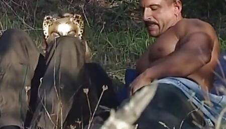 Fucking My Wife in the Middle of Nature - Outdoor Sex