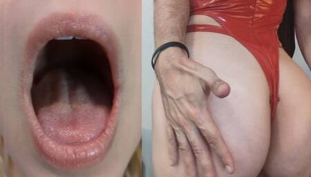 ( COMPILATION ) GROPING, HAND LICKING, TICKLING and the HOT MOUTH of a CAM GIRL | Miinxiiee