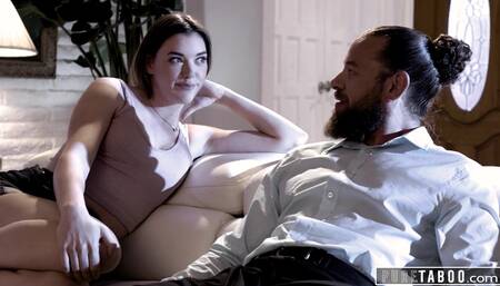 Horny DILF Can't Repress The Urge To Fuck His Hot Stepniece Anny Aurora