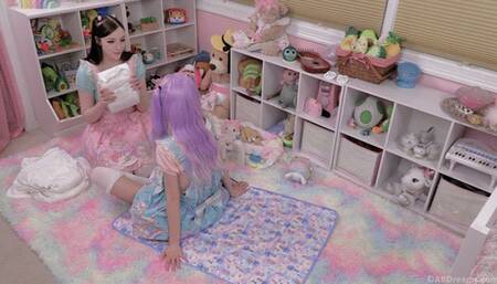 Pretty Dresses and Poofy Diapers