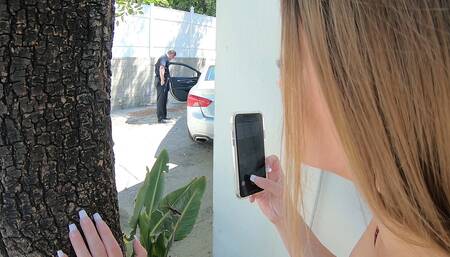 Kenzie Madison witnesses a cop altercation and makes the cop fuck her - ScrewTheCops