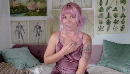 Sweet girl plays with your nerve endings and splits you down the middle