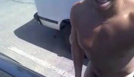 Pauzão duro na rua com daddy