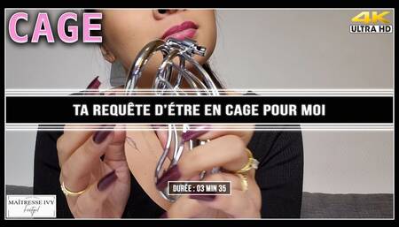 Ta requête d'être en cage pour moi 4K