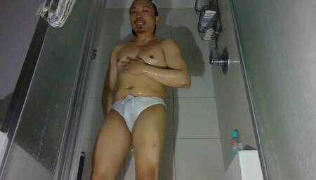 Flexing in the Shower