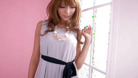 JAV Threesome Fucking a Oiled Big Tits Japanese Teen