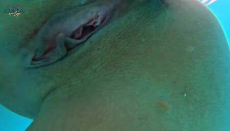 UNDERWATER BIG BOOBS MILF ANAL CREAMPIE