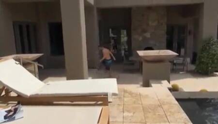 Meeting Mom In A Bikini By The Pool