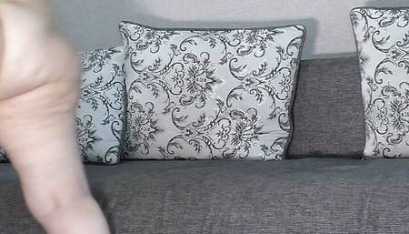The excited stepmom took out her tits and took her stepson's cock in her mouth and anal