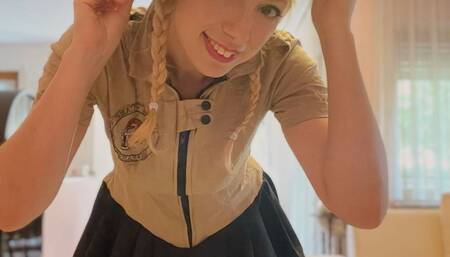 Girls Scout Inspired Facefuck