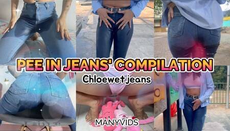PEE IN JEANS COMPILATION 2