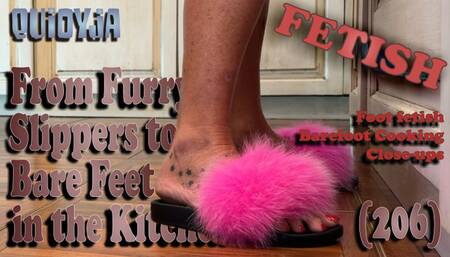 From Furry Slippers to Bare Feet in the Kitchen