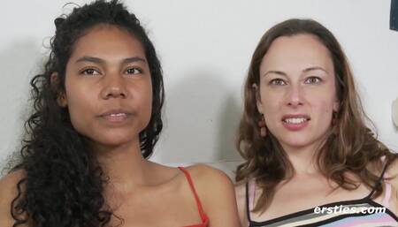 Caroline and Abigail Just Can Not Get Enough Of Each Other