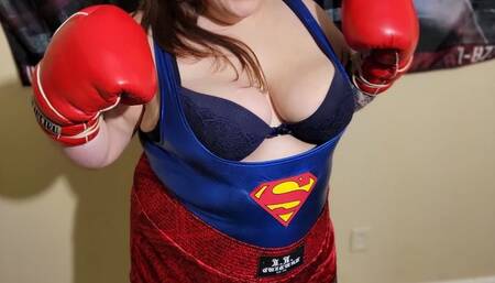 Beat down by a BOXING BIMBO