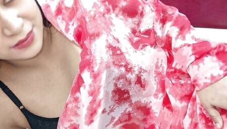 Teen Stepsister Sex while alone, Indian horny girl self fucking by Hug dildo