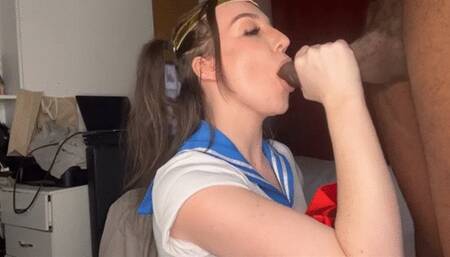 Dressing my slut up and using her pussy until i explode