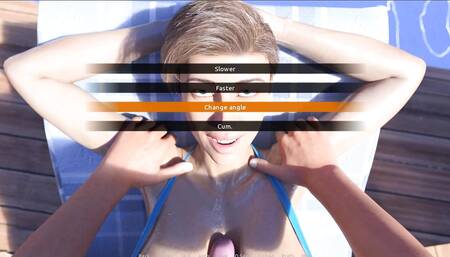 The Visit - ep 66 - Titjob At The Pool By MissKitty2K